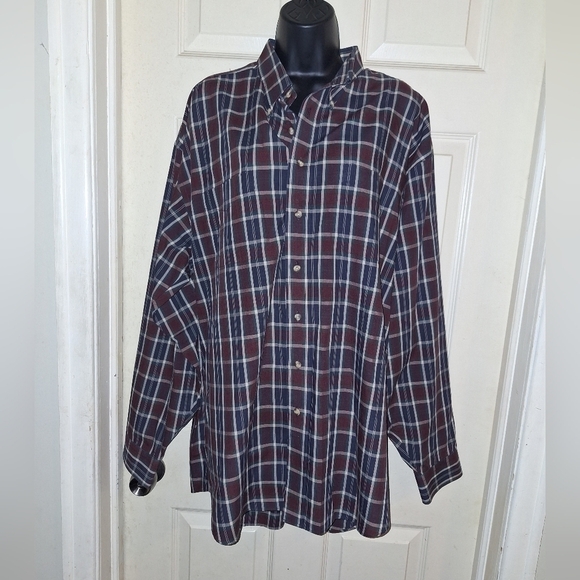 Van Heusen men's XLT button-down blouse - Picture 1 of 6